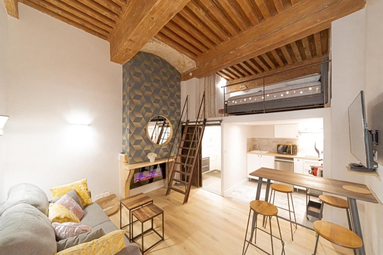 Le Petit Platiere - Renovated Apartment - Terreaux Lyon Exteriör bild